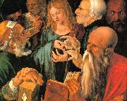 Christ Among the Doctors Albrecht Durer